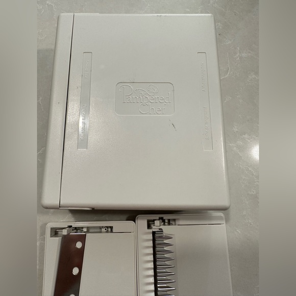 Pampered Chef Kitchen Pampered Chef 4 Blades In Storage Box For